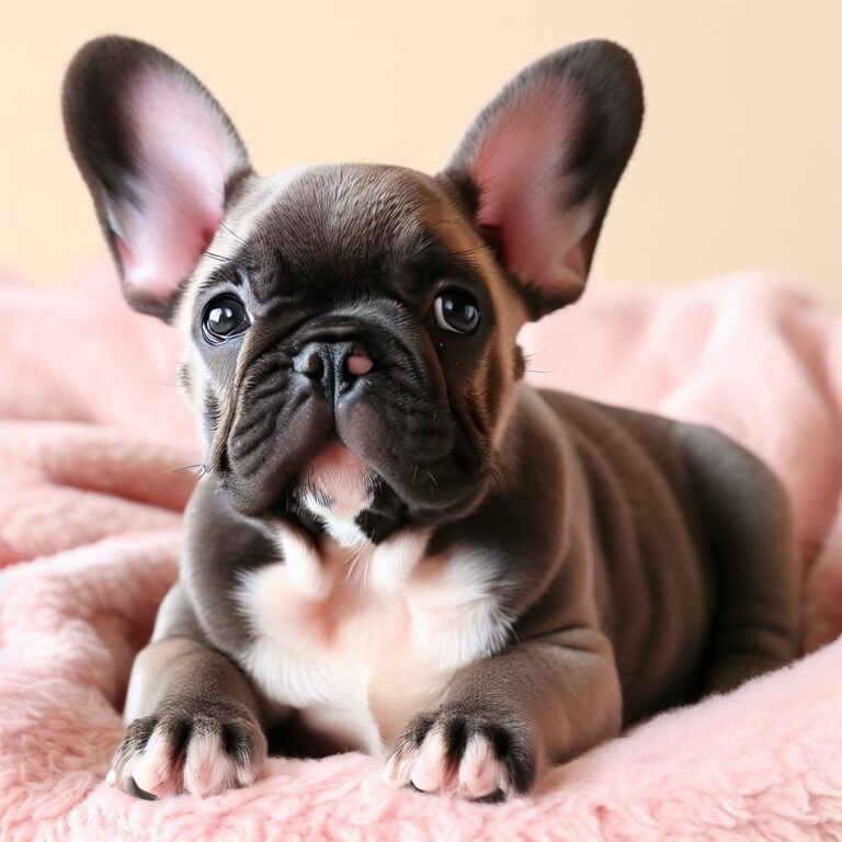The ultimate guide features an adorable French Bulldog puppy looking directly at the viewer.