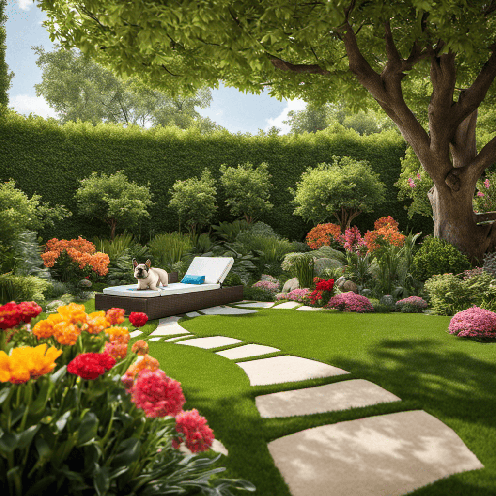 Ting backyard oasis for your French Bulldog awaits