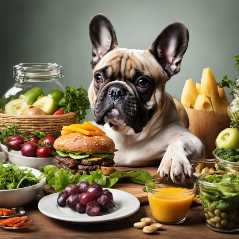 French Bulldogs dealing with flatulence, possibly related to their diet.