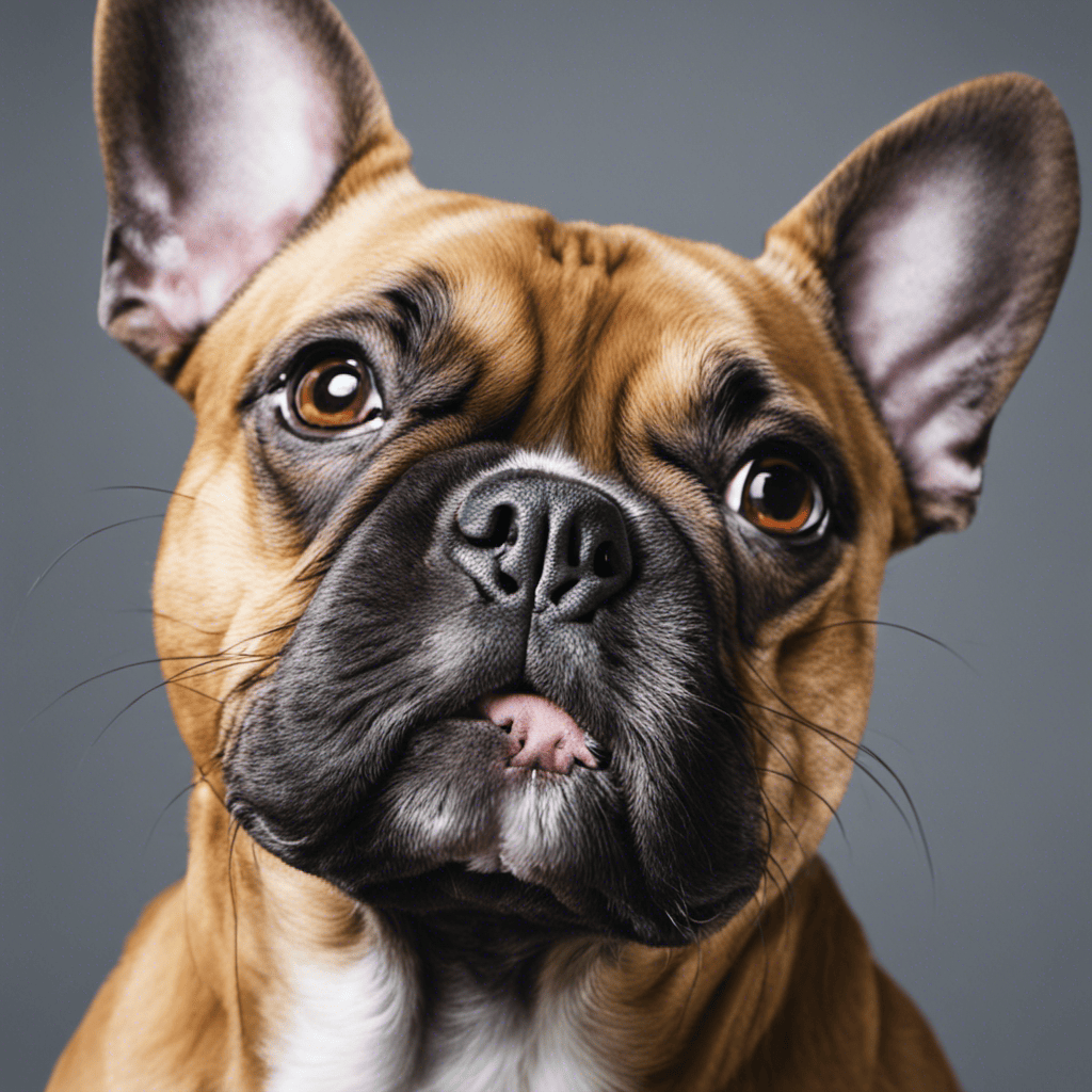 An image showcasing a variety of French Bulldog mix breeds, capturing their unique traits and charm