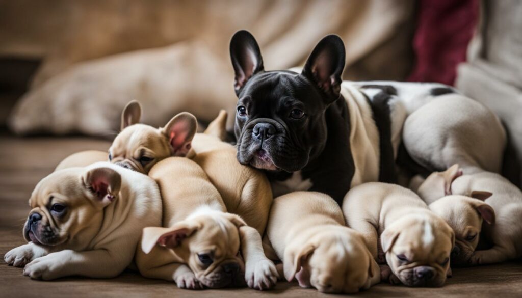 How do French Bulldogs give birth