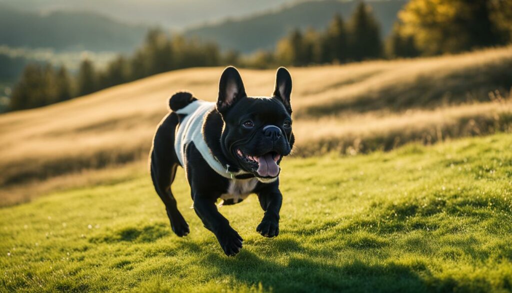 Exercise for senior French Bulldogs