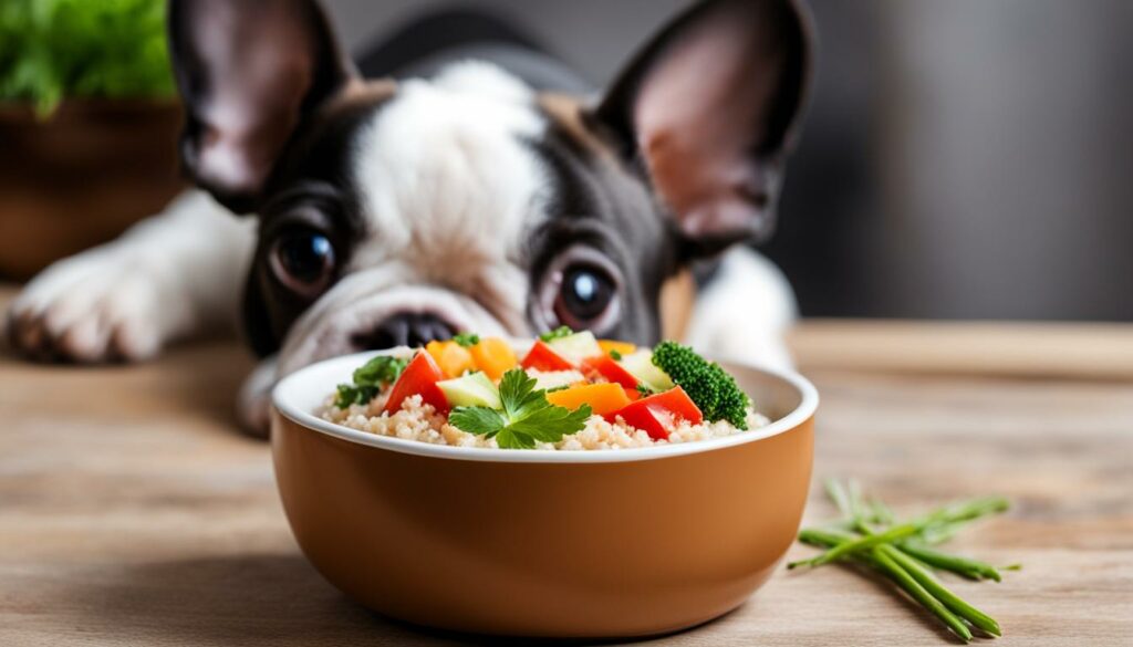 Feeding Puppy French Bulldogs