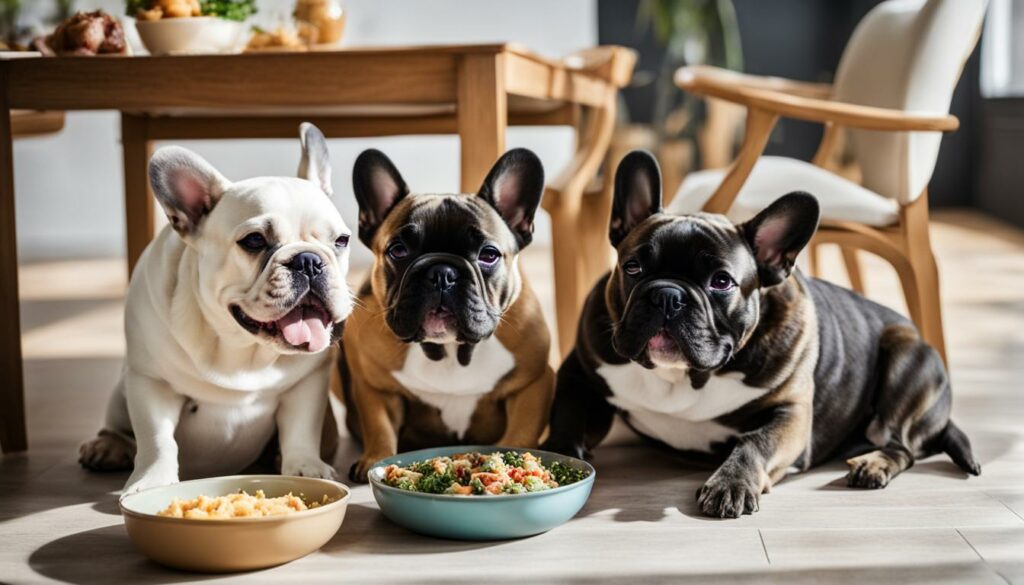 adult French Bulldogs