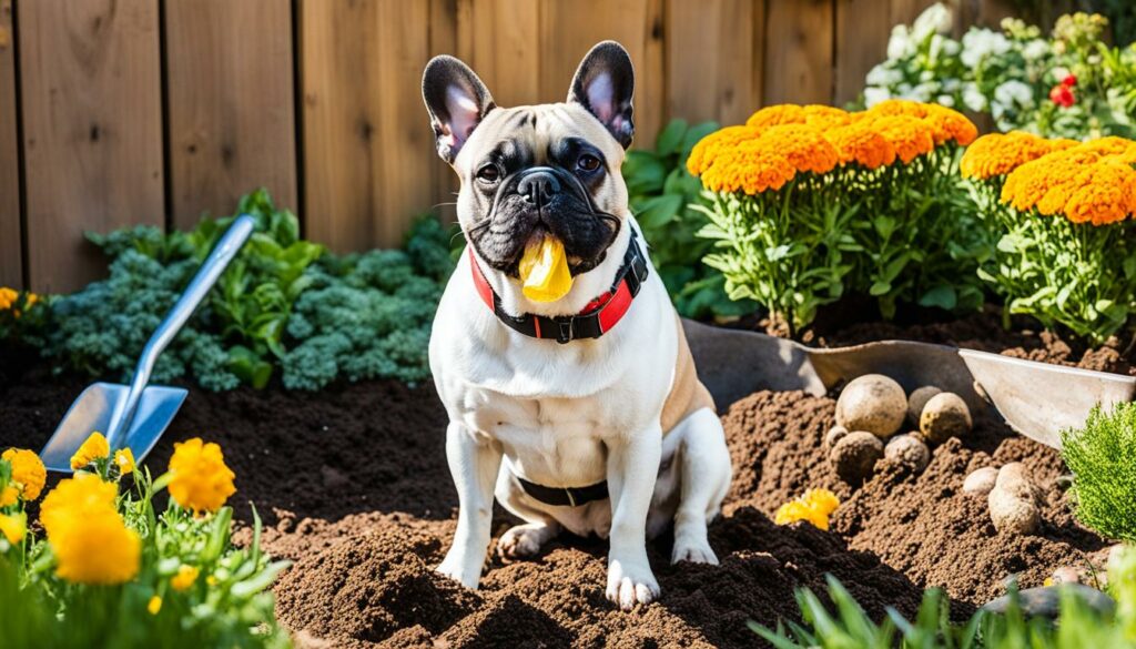 Natural remedies for French Bulldog digging