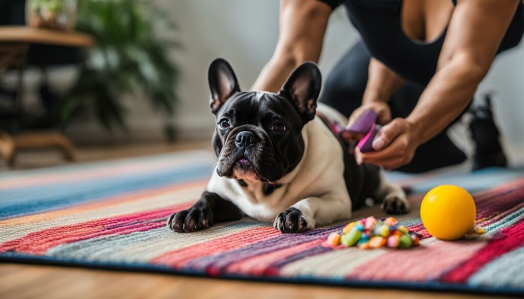 Short training sessions for effective French Bulldog training