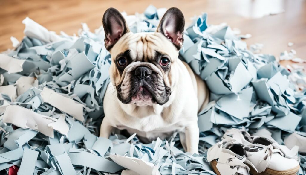 causes of chewing in French Bulldogs