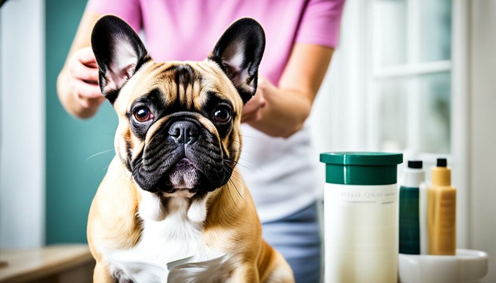 French Bulldog grooming brushes