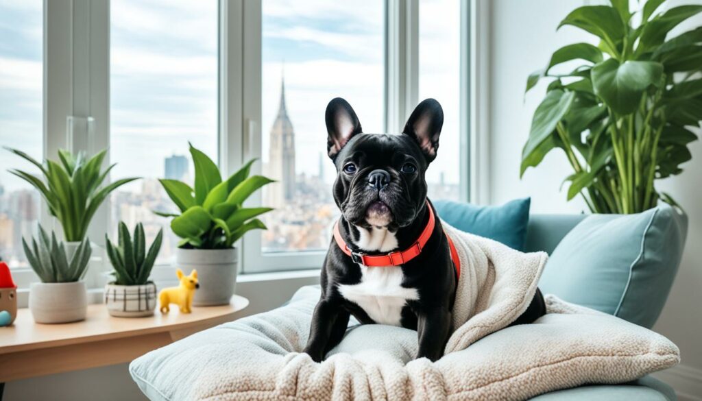 French Bulldogs in apartments