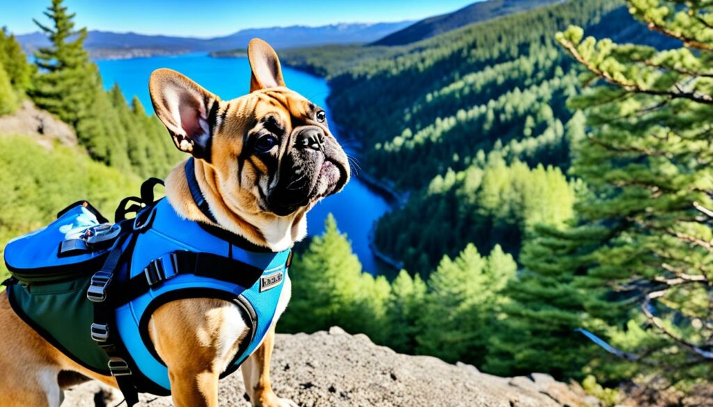 french bulldog hiking tips