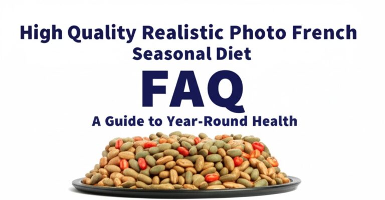 High quality realistic photo of FAQ related to French Bulldog Seasonal Diet: A Guide to Year-Round Health, professional quality, detailed, excellent lighting, clear composition