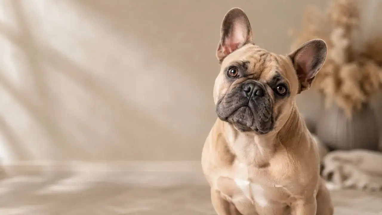 Premium French Bulldog with excellent body condition and relaxed posture — the ideal we aim for in health management